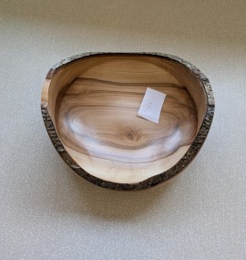 This natural edge bowl won a highly commended certificate for Nick Adamek